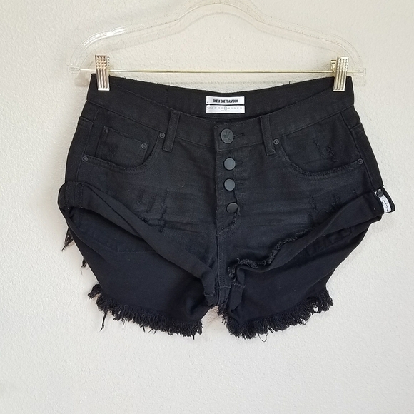 One Teaspoon Distressed Shorts